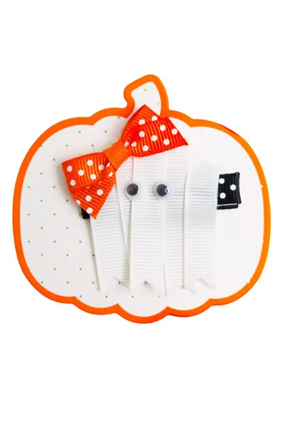 Mudpie Toys Ghost Halloween Icon Hair Clip