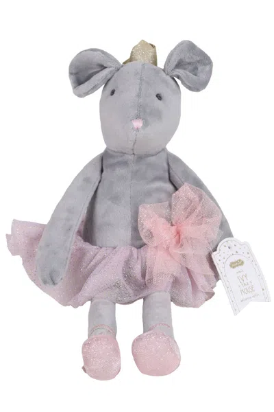 Mudpie Toys Ivy Mouse Velvet Princess Plush