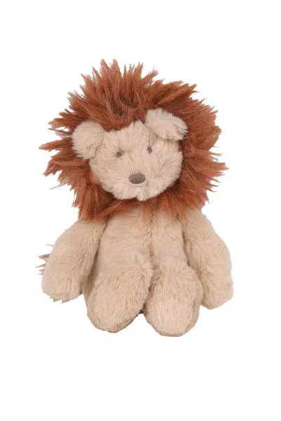 Mudpie Toys Lenny Lion Plush In Neutral