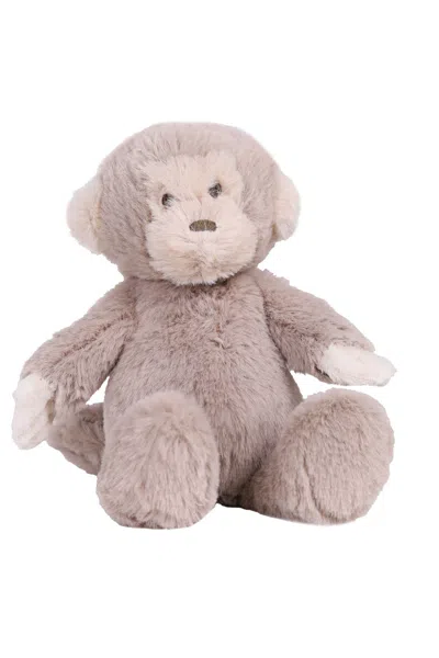 Mudpie Toys Milton Safari Plush Rattle In Neutral