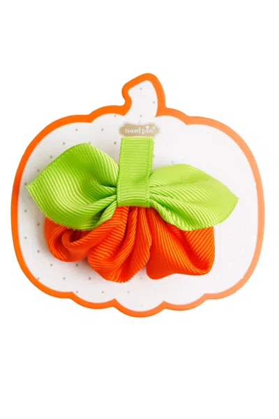 Mudpie Toys Pumpkin Halloween Icon Hair Clip