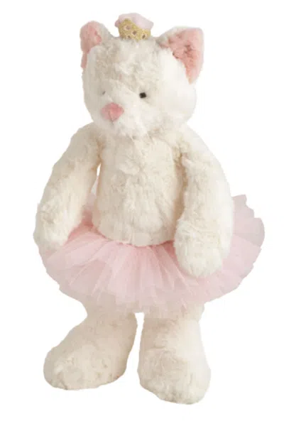 Mudpie Toys Sophia The Kitty Ballerina Bestie In Neutral