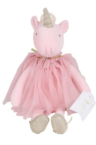 Mudpie Toys Stella Unicorn Velvet Princess Plush