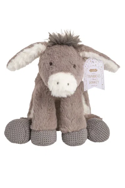 Mudpie Toys Thaddeus The Donkey Plush Pal