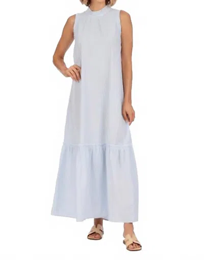 Mudpie Wallis Stripe Maxi Dress In Blue