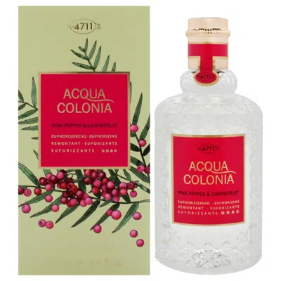 Muelhens 3.4 oz 4711 Acqua Colonia Pink Pepper & Grapefruit Edc Spray For Unisex In Multi