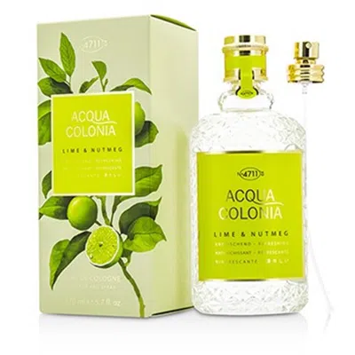 Muelhens 4711 195023 Acqua Colonia Lime & Nutmeg Eau De Cologne Spray For Men, 170 Ml-5.7 oz