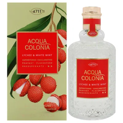 Muelhens 4711 Acqua Colonia - Lychee And White Mint By  For Unisex - 3.4 oz Edc Spray