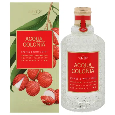 Muelhens 4711 Acqua Colonia - Lychee And White Mint For Unisex 5.7 oz Edc Spray