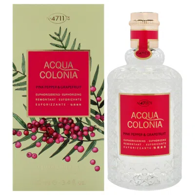 Muelhens 4711 Acqua Colonia - Pink Pepper And Grapefruit By  For Unisex - 3.4 oz Edc Spray