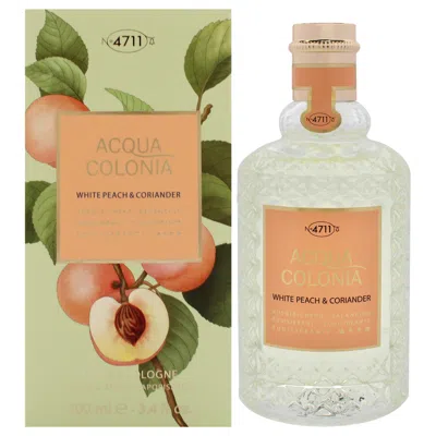 Muelhens 4711 Acqua Colonia - White Peach And Coriander By  For Unisex - 3.4 oz Edc Spray