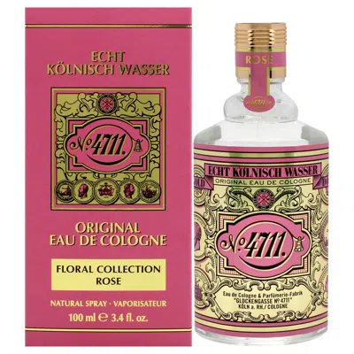 Muelhens 4711 Floral Collection Rose By  For Women - 3.4 oz Edc Spray In White