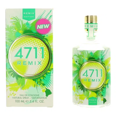 Muelhens 4711 Remix Green Oasis By , 3.4oz Eau De Cologne Spray For Unisex