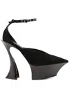 Mugler 140mm Platform Pumps In Black