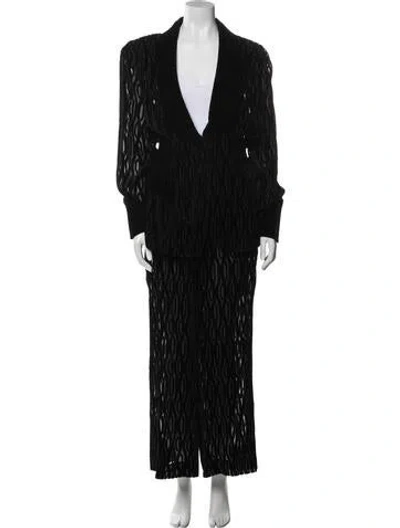 Pre-owned Mugler 1990's Pantsuit In Multi