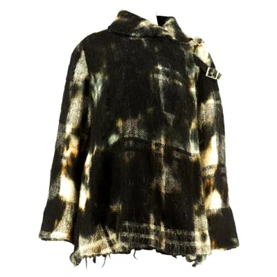 Pre-owned Mugler 1990s Thierry  Asymmetric Jacket In Black
