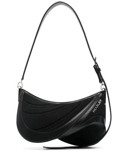 MUGLER SHOULDER BAG,23W10SA0004211 1999 BLACK