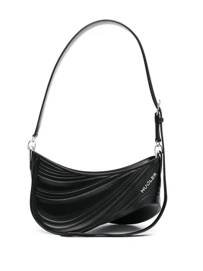 MUGLER SHOULDER BAG,23W10SA0006906 1999 BLACK