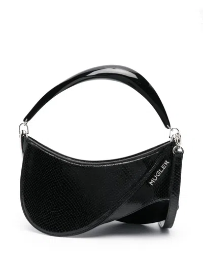 MUGLER HANDBAG,23W10SA00229000 1999 BLACK