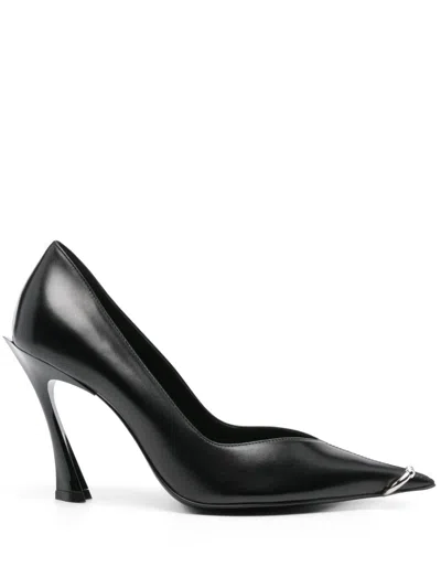 Mugler Pumps In Black Leather