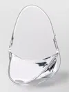Mugler Adjustable Metallic Strap Shoulder Bag