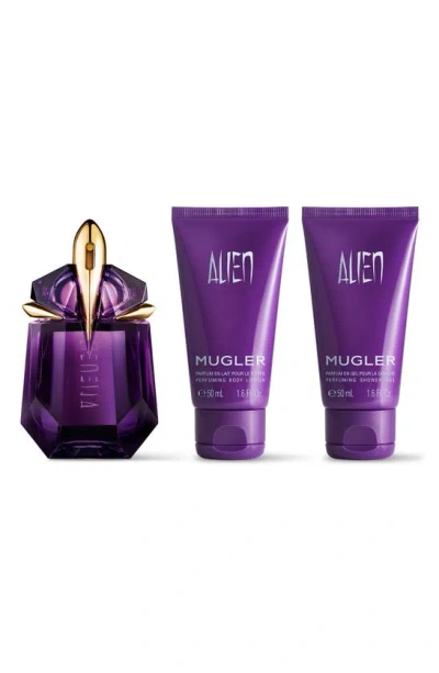 Mugler Alien By  Eau De Parfum Set In White