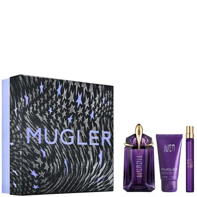 Mugler Alien Eau De Parfum 60ml Gift Set In Purple