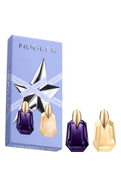 Mugler Alien Mini Eau De Parfum Duo Set In Transparent