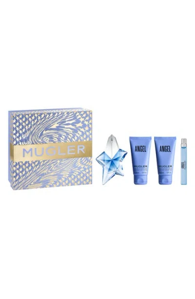 Mugler Angel Eau De Parfum Set In Transparent