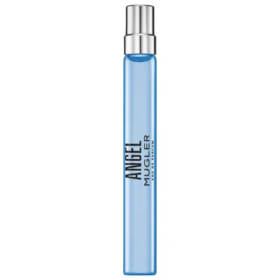 Mugler Angel Eau De Parfum Travel Spray 0.33 oz / 10 ml Eau De Parfum Spray In White