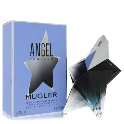 Mugler Refillable Angel Fantasm Eau De Parfum Spray, 3.3 oz (100 Ml) For Women In Transparent