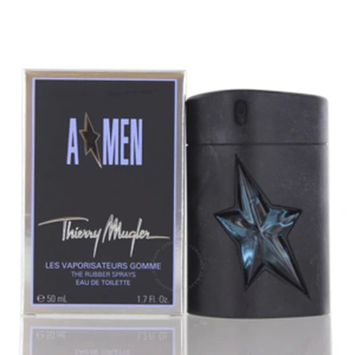Mugler Angel Men / Thierry  Edt Spray Refillable Rubber Flask 1.7 oz (50 Ml) (m) In White
