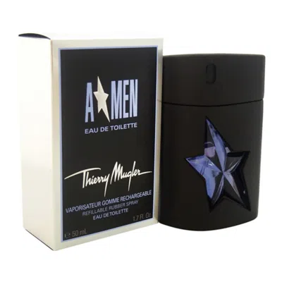 Mugler Angel Men / Thierry  Edt Spray Refillable Rubber Flask 1.7 oz (m) In Multi