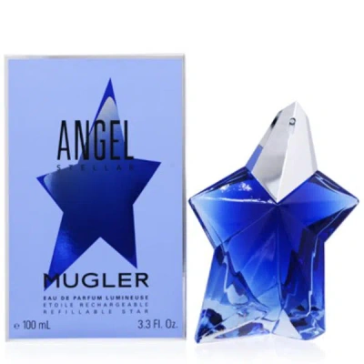 Mugler Angel Stellar Eau De Parfum Spray 3.4 oz In Blue