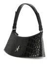 Mugler Zenith Shoulder Bag In Black