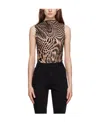 Mugler Bare-back Design Jumpsuit In Black