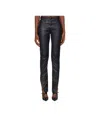 Mugler Batik Jeans In Black