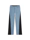 Mugler Bi-color Straight Leg Jeans