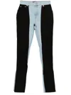 Mugler Woman Jeans Blue Size 31 Organic Cotton In Blue