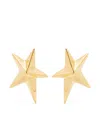 Mugler Mini Star Stud Earrings In Metallic