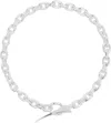 Mugler Bj0103 Necklace In Metallic