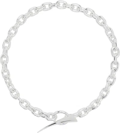 Mugler Bj0103 Necklace In Metallic