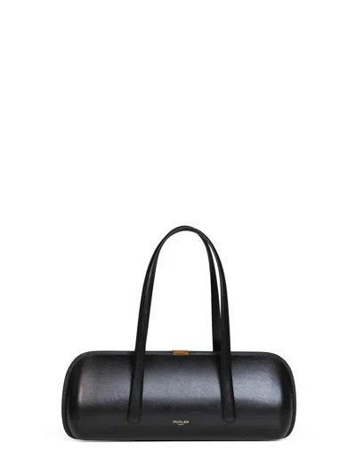 Mugler Black Black Aurora Handbag