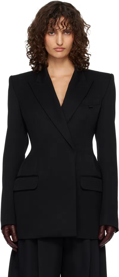 Mugler Black Hourglass Blazer