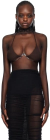 Mugler Black Illusion Bodysuit In 1999 Black