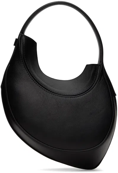 Mugler Black Mini Spiral Curve 02 Bag In 1999 Black