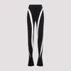 Mugler Stylish And Comfortable Black Viscose Pants For Women In Black