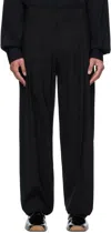 Mugler Pleated Wide-legged Casual Pants In 1999