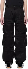 Mugler Multiple Pocket Cargo Pants In 1999