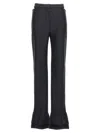 Mugler Black Cutout Trousers In Black